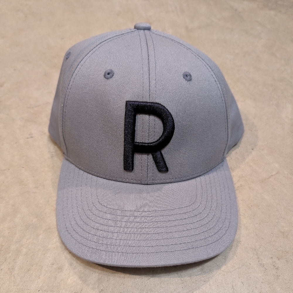 Radmor Strap Back Hat Men's Gray Logo Golf